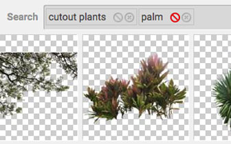 Now you can search images with logical "NOT" (search exclusion).