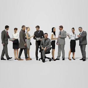 Gobotree 3D Business People collection